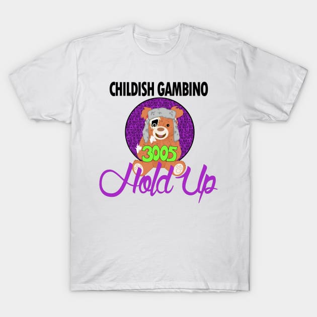 Hold Up (with title) T-Shirt by catdinosaur